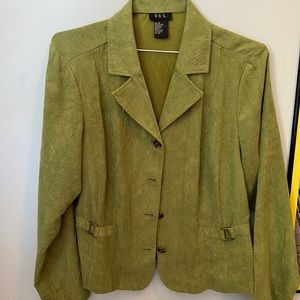 Women’s suede blazer